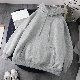 【気質アップ】上品なシルエット 韓国風 ファッション シンプル プルオーバー 無地 パーカー・トレーナー