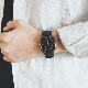 カジュアルビジネスシンプル防水深度30ｍレザークォーツ時計スクエアネイビー系ブラウン系ブラック系ホワイト系ガラス合金腕時計