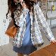 シンプルファッションカジュアル通勤/OLレトロ韓国系エレガント折襟シングルブレストチェック柄スーツ