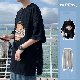 【楽天人気アイテム】韓国 安い 通販 メンズ 夏スバンレーヨンシンプルカジュアルレトロセットアップ Tシャツ