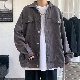 【流行の予感】春 服 メンズ 韓国の通販 コーデ シンプル ファッション カジュアル 折襟 シングル ブレスト 無地 アウター
