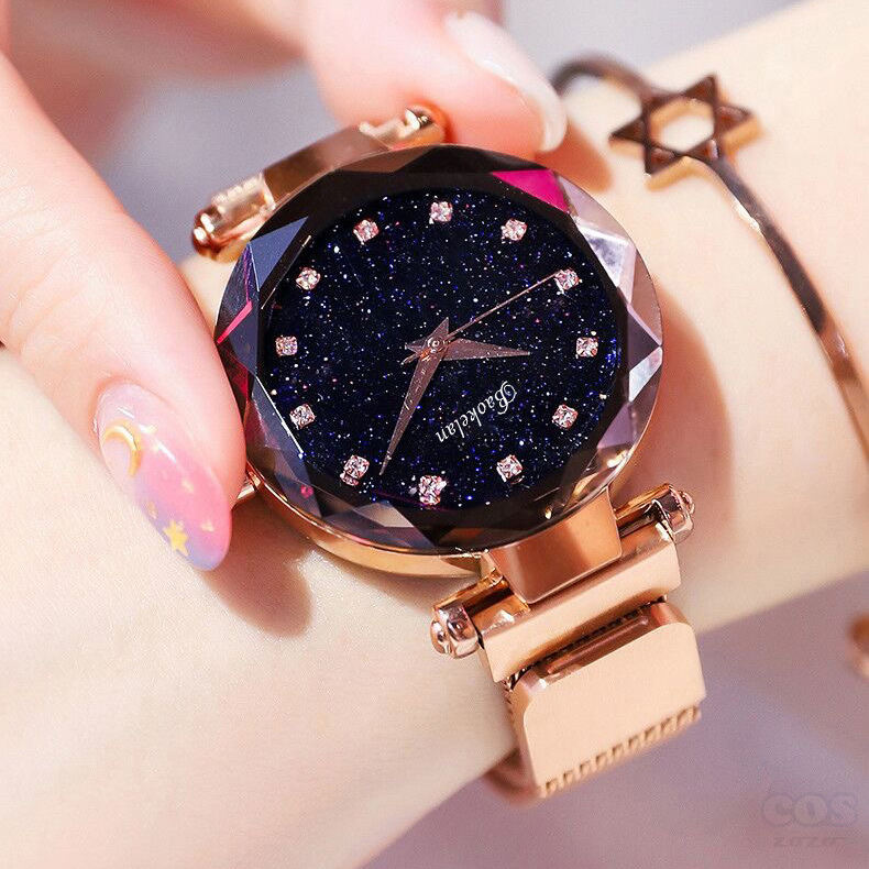 ファッション合金クォーツ時計ダイヤモンドラウンドパープル系ゴールド系ブラック系合金防水機能腕時計