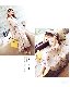 ポリエステルノースリーブ簡約・シンプルファッションカジュアル韓国系エレガントロング夏ラウンドネックプルオーバープリントハイウエストAライン小柄花柄・プリントワンピース