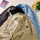 冬切り替えプルオーバー配色長袖シンプル一般カジュアル秋一般ラウンドネックトップス