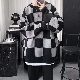 【ins超人気】春ファッションセットアップ 韓国 ファッション スバンレーヨン カジュアル メンズ 服 激安 モード系 レトロ セーター