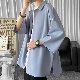 【流行の予感】夏 メンズ ファッション韓国の通販 カジュアルコーデ 七分袖 シンプル 夏 折り襟 シングル ブレストスリット 無地 ボタン カーディガン シャツ