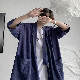 【韓国コーデ】韓国 ストリート 地雷 系 ファッション メンズ 服 激安 ポリエステル ラウンドネック プルオーバー カーディガン 無地 シンプル セットアップ