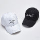 【カジュアルコーデ】きれいめカジュアル 帽子 ファッション 金属飾り 無地 アルファベット バケット ハット メンズ  キャップ