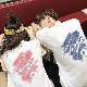 【夏を楽しむ】韓国コーデ シンプル ラウンドネック プルオーバー プリント カップルシャツ 五分袖 Tシャツ・POLOシャツ