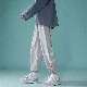 【韓国風ファッション】ストリート ファッション メンズ 秋 シンプル レギュラー ウエスト アンクル丈（9分丈) プリント カジュアルパンツ