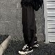  シンプル ストリート系 韓国系 春 秋 レギュラーウエスト アンクル丈（9分丈） 無地 なし ポリエステルカジュアルパンツ