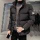  長袖 ファッション カジュアル ストリート系 韓国系 一般 一般 冬 スタンドネック ジッパー ファスナー 無地 ポリエステル綿コート・ダウンジャケット