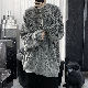【質感あふれる】ストリート 冬 メンズ ファッション カジュアル レトロ 韓国系 ニット シンプル 秋冬 ラウンドネック プルオーバー 無地 セーター