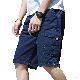 春夏ファッションシンプル 韓国ファッション オシャレ 服 夏 服 切り替え レギュラーウエスト 無地 バーミューダ（5分丈）ショートパンツ