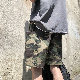 ショートパンツカジュアルファッションレギュラーウエストなしシンプル韓国ファッション オシャレ 服メンズショート丈（3分4分丈）ポリエステル夏 服