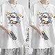 【人気爆発】Tシャツ メンズファッション ラウンドネック プルオーバー カートゥーン オシャレ 服 アルファベット プリント