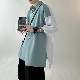 【気質アップ2点セット】シャツ+カジュアル パンツ セットアップ 韓国ファッション オシャレ 服 夏 服折り襟切り替え配色 ファッションカジュアル シンプル