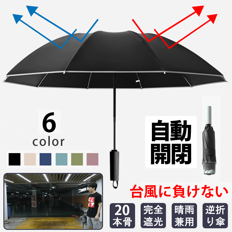 両用自動日よけ日傘そのほか耐風遮熱韓国ファッション オシャレ 服PEVA晴雨兼用遮光UVカット