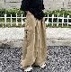 カジュアルパンツファッションカジュアル韓国ファッション オシャレ 服なし20~30代レギュラーウエストロング丈無地