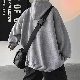メンズ 秋 ファッションセーター ニット 一般 ボタン ボタン 無地 韓国ファッション オシャレ 服 一般 秋  服 シンプル 長袖 フード付き カジュアル 冬  服