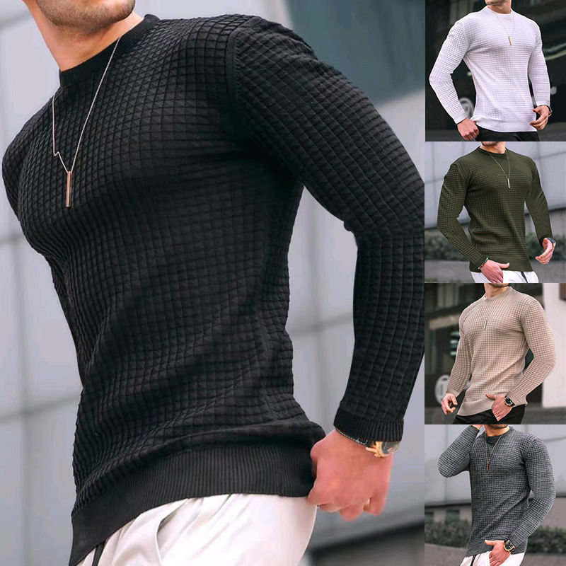 セーター韓国ファッション オシャレ 服シンプルその他長袖一般一般ラウンドネックプルオーバー切り替え無地