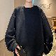 パーカー・トレーナーシンプルファッションカジュアル定番韓国ファッション オシャレ 服その他長袖一般一般ラウンドネックプルオーバーなし20~40代無地