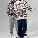セーター ファッション カジュアル 韓国ファッション オシャレ 服 秋冬 ポリエステル 長袖 一般 ラウンドネック プルオーバー なし プリント 総柄