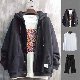 ブラック/ジャケット+ホワイト/Tシャツ+ブラック/パンツ