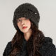 【欠かせない】帽子 レディースファッション 韓国ファッション オシャレ 服 秋冬 レディース ニット 切り替え 無地