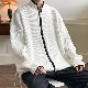 カーディガンシンプルファッション韓国ファッション オシャレ 服ニット長袖一般一般スタンドネックジッパー切り替えファスナー配色