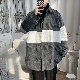 カーディガン シンプル ファッション カジュアル 韓国ファッション オシャレ 服 冬  服 秋  服 ニット 長袖 一般 折り襟 シングルブレスト なし 配色