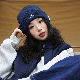 小顔効果最高 全6色 帽子 ファッション 韓国系 カジュアル 刺繍 プリント 秋冬 無地 暖かい ユニセックス ニット 帽子