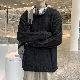 セーター シンプル 韓国ファッション オシャレ 服 冬  服 秋  服 ニット 長袖 一般 一般 ラウンドネック プルオーバー なし 無地