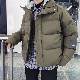 綿コート・ダウンジャケット ファッション カジュアル 定番 韓国ファッション オシャレ 服 シンプル 冬  服 その他 長袖 一般 フード付き レイヤード / 重ね着風 切り替え アルファベット