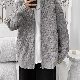 ジャケット シンプル 韓国ファッション オシャレ 服 春秋 メンズ ポリエステル 長袖 一般 一般 スタンドネック ジッパー なし 無地