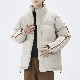 おしゃれ度高め 全4色 綿コート ファッション カジュアル 韓国系 厚手 プリント ジッパー スタンドネック 秋冬 メンズ 綿コート