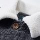綿コート・ダウンジャケット ファッション カジュアル 大きいサイズ 韓国ファッション オシャレ 服 冬  服 秋  服 メンズ ポリエステル 長袖 一般 一般 折り襟 ジッパー ファスナー フェイクファー