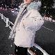 綿コート・ダウンジャケット カジュアル 定番 韓国ファッション オシャレ 服 シンプル ファッション 冬  服 その他 一般 フード付き なし 無地
