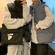 綿コート・ダウンジャケット 韓国ファッション オシャレ 服 秋冬 レディース ポリエステル ノースリーブ ノースリーブ 一般 スタンドネック ジッパー なし 無地