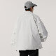 高品質 可逆 ジャケット ファッション カジュアル アルファベット プリント ジッパー 折り襟 ルーズ 秋冬 メンズ ジャケット