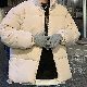 綿コート・ダウンジャケット シンプル ファッション 定番 韓国ファッション オシャレ 服 秋冬 メンズ ポリエステル 長袖 一般 一般 ハーフネック ジッパー なし 配色