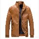 魅力を徹底解剖 全3色 ジャケット ファッション カジュアル レトロ PU スタンドネック 定番 秋冬 メンズ ジャケット