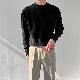 高品質 5色展開 セーター 韓国系 カジュアル 定番 無地 ハーフネック シンプル 秋冬 メンズ セーター