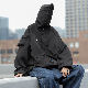 存在感抜群 ジャケット ストリート系 カジュアル ファッション 切り替え フード付き 防水 秋冬 メンズ ジャケット