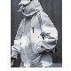一枚で視線を奪う ジャケット ストリート系 ファッション カジュアル プリント 無地 フード付き 秋冬 男女兼用 ジャケット
