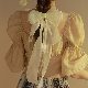 【一枚で視線を奪う】アクセサリー  不規則形 リボン 韓国ファッション  蝶・トンボ・昆虫 スウィート 冬 服