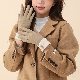 欠かせない 手袋 ファッションオフィスカジュアル ベルベット暖かい タッチスクリーン 防風 秋冬 レディース 手袋