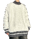セーターラウンドネック定番ファッション秋冬なしシンプル一般配色ニット長袖カジュアル韓国ファッション オシャレ 服