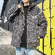 綿コート・ダウンジャケット一般なしカジュアルシンプルその他ファッションジッパー冬  服長袖定番韓国ファッション オシャレ 服フード付きアルファベット