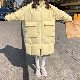 綿コート ジッパー なし 冬  服 長袖 一般 無地 フード付き 一般 シンプル 韓国ファッション オシャレ 服 ポリエステル